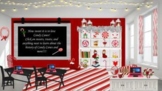 Bitmoji Virtual Classroom Christmas Winter Candy Canes & G