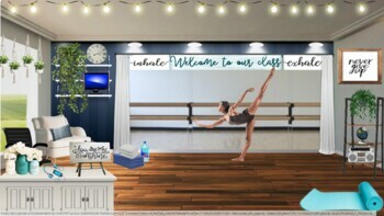 Preview of Bitmoji Virtual Classroom Dance Studio