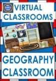Bitmoji Virtual Classroom - Geography Themed Classroom - P