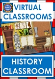 Bitmoji Virtual Classroom - History Themed - Powerpoint