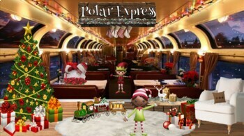 Preview of Bitmoji Virtual Classroom Polar Express