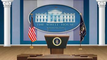 Preview of The Executive Branch Virtual Classroom Template Distance Learning