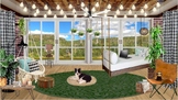 Bitmoji Virtual Country Sunroom