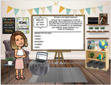 Bitmoji Virtual - Digital Classroom (Editable)