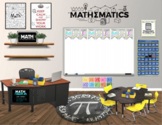 Bitmoji Virtual - Digital Classroom (Editable) (Math)