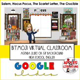 Virtual Teacher Avatar Fall High School English Classroom