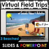 Beach Day Bitmoji Virtual Field Trips [EDITABLE] Distance 