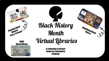 Preview of Bitmoji Virtual Library - Black History Month Edition