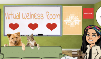 Preview of Bitmoji Virtual Wellness Room