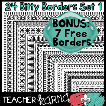 Free Cute Borders and Note Paper by Ms Flett Teaching Joy