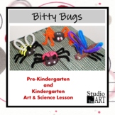 Bitty Bug Sculptures Early Elementary Art Lesson