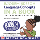 NEW Bjorem Speech Language Concepts in a Book - Early Lang