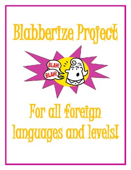 Preview of Blabberize Spanish Speaking Project