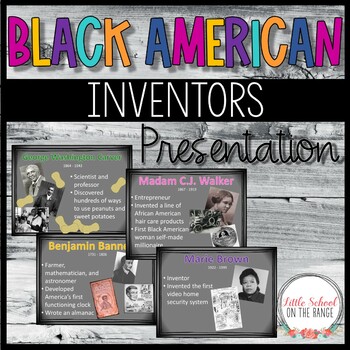 Preview of Black American Inventors Presentation | Black History Month