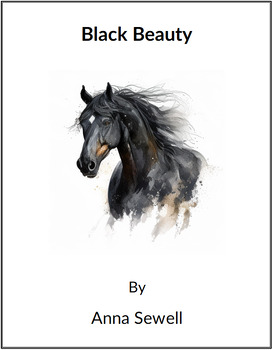 Preview of Black Beauty (Lesson Plan)