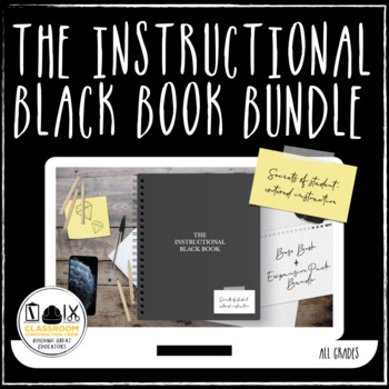Preview of Black Book & Expansion Packs 10 Tab Bundle Digital Interactive Notebooks