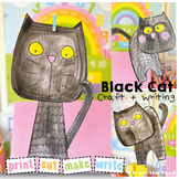 Halloween Craft and Writing Activities - Black Cat