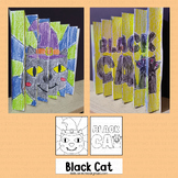 Black Cat Craft Halloween Activities Agamograph Bulletin B
