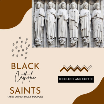 Preview of Black Catholic Saints Gallery Walk - QR Codes and Saint Images