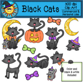 Black Cats Clip Art