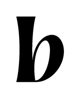 Black Classroom Letters Full Alphabet | Printable Letters | Bulletin ...