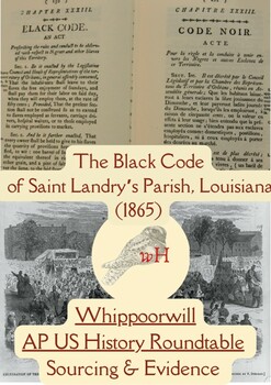 black codes 1865