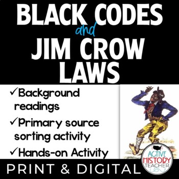 black codes and jim crow laws