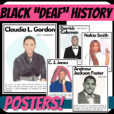 Black Deaf History Posters