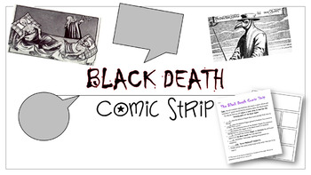 Preview of Black Death Comic Strip