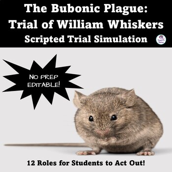 Preview of Black Death Trial Simulation Activity: Did Rats Cause the Plague? EDITABLE