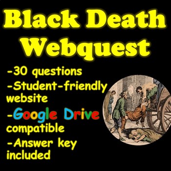 Preview of Black Death Webquest (Bubonic Plague)