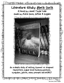 Preview of Black Duck by Janet Taylor Lisle Literature Study