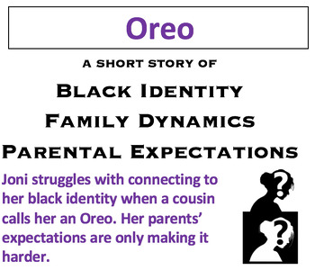 Preview of Black Enough: Workbook for "Oreo" by Brandy Colbert