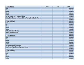 Preview of Black Friday Beginning Excel Lesson Plan