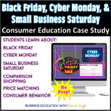 Black Friday, Cyber Monday, Small Business Saturday Case S