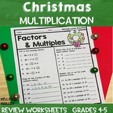 December Morning Work Christmas Word Problems Factors and 