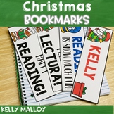  Christmas Winter Bookmarks To Color Printable Template 