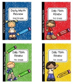 Preview of June Morning Work Math Worksheets Kindergarten 1st 2nd 3rd 4th 5th Grades