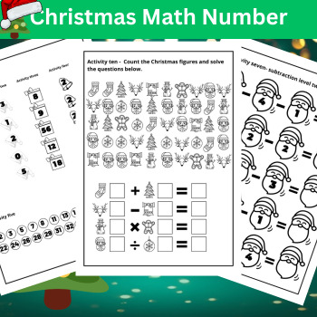 Preview of Black Friday Sale Math Christmas 2 Digit by 2 Digit Multiplication Coloring Page