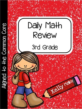 Preview of June Morning Work 3nd Grade Daily Math and Language Review Worksheets