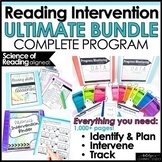 Preview of Reading Intervention Activities, Program & Assessment for RTI Science of Reading