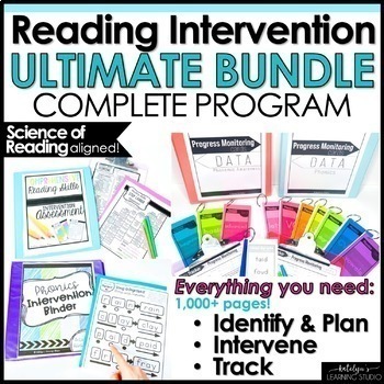 Preview of Reading Intervention Activities Program & Assessment for RTI Science of Reading