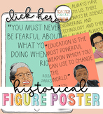 Black Historical Figures Quotes, Black History Month Bulle
