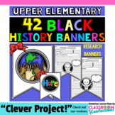 Black History Month Activities: Research Project Banner