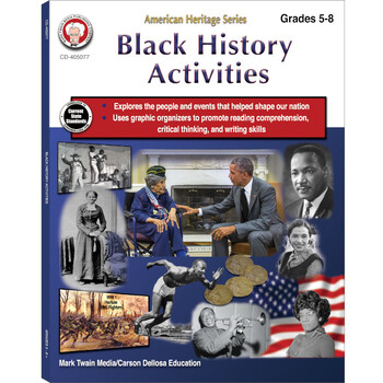 Preview of Black History Activities, Grades 5 - 8 405077-EB