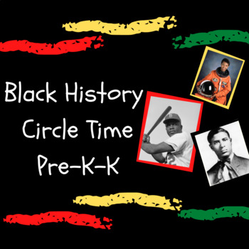 Preview of Black History Activities for Pre-K and Kindergarten