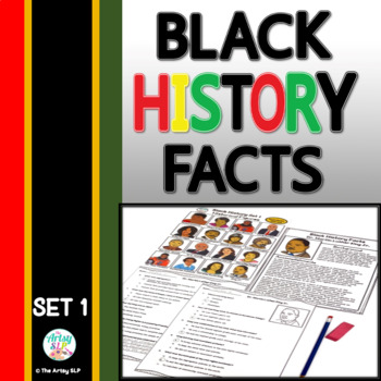 Preview of Black History Activities for Teens (Set 1)