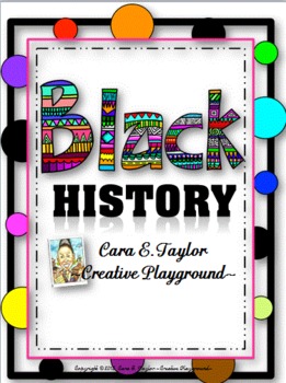 Preview of Black History Activity Bundle