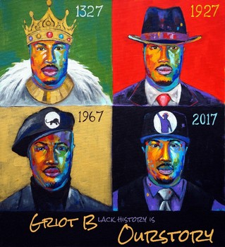 Preview of Black History Month Music Rap Album - (African History / US History) Ourstory