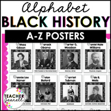 Black History Posters Alphabet - Black History Month Bulle